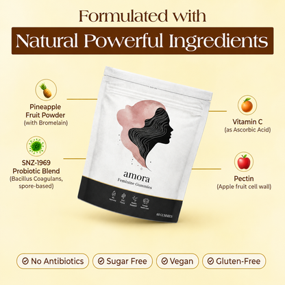 Amora Vaginal Probiotic - 100% Real